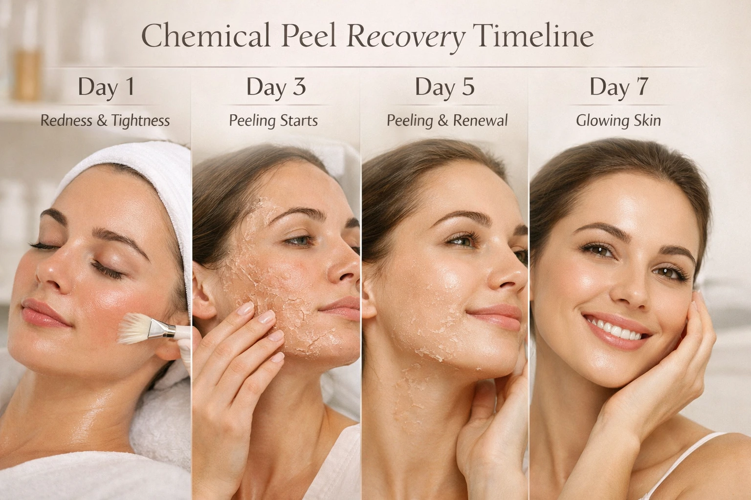 Chemical peel recovery timeline