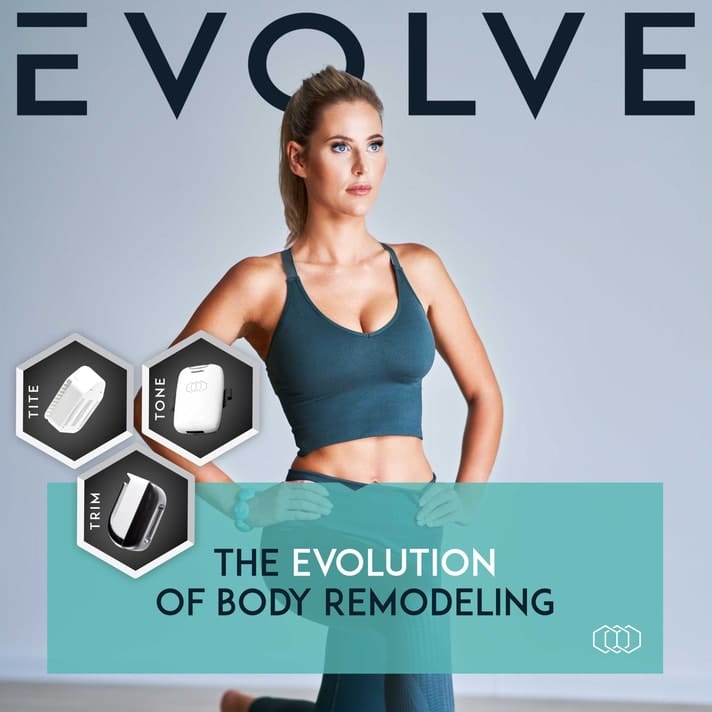 Woman feeling confident in her body after EvolveX body contouring at Elite Med Spa in Berwyn